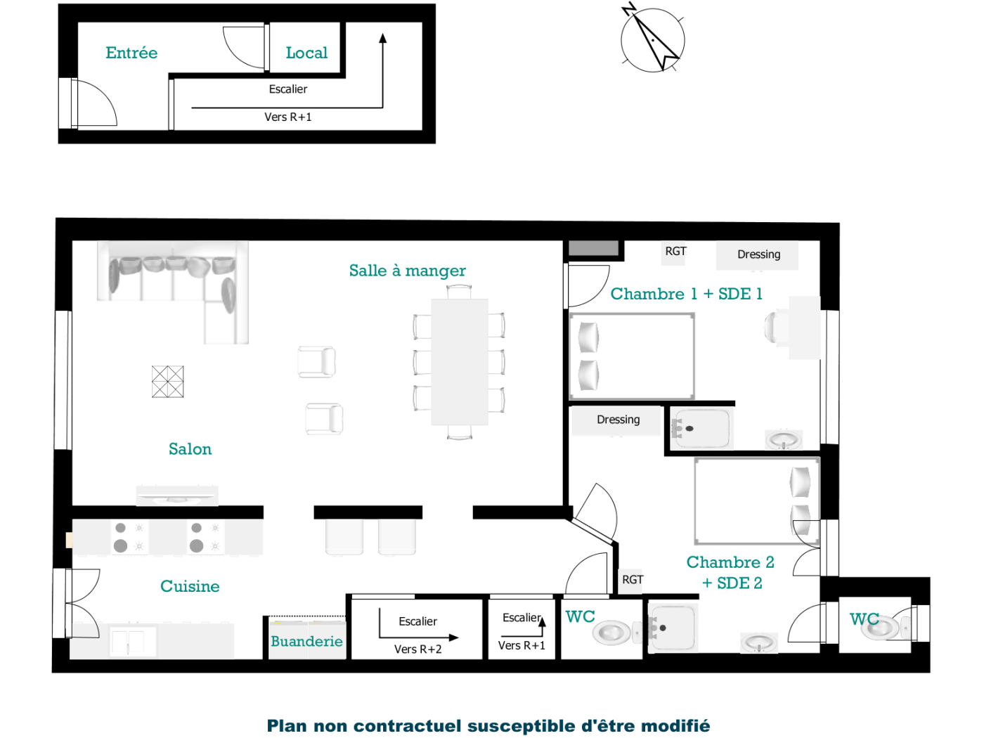 Colocation 7 chambres